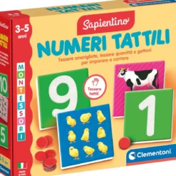sapientino montessori - numeri tattili