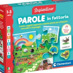 sapientino montessori - parole in fattoria