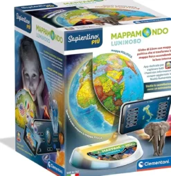 sapientino più - esploramondo - mappamondo luminoso