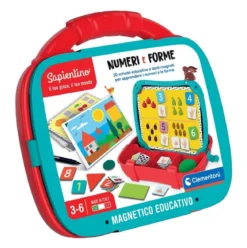 sapientino - valigetta magnetica numeri e forme