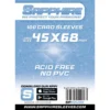 sapphire sleeves azure - 100 bustine 45x68mm