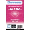 sapphire sleeves fuchsia - 100 bustine 61x112mm