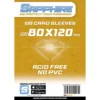 sapphire sleeves gold - 100 bustine 80x120mm