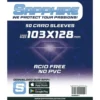 sapphire sleeves navy - 50 bustine protettive 103x128mm