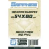 sapphire sleeves sand - 100 bustine 54x80mm