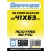 sapphire sleeves yellow - 100 bustine 41x63mm