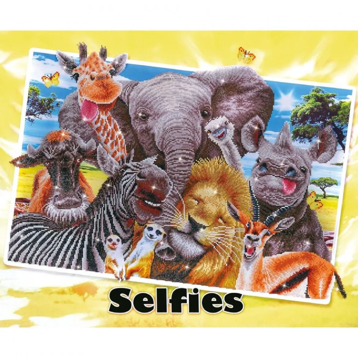 say stampede! - diamond dotz advanced dd15.013 97x77cm