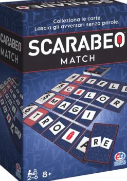scarabeo match il gioco di carte