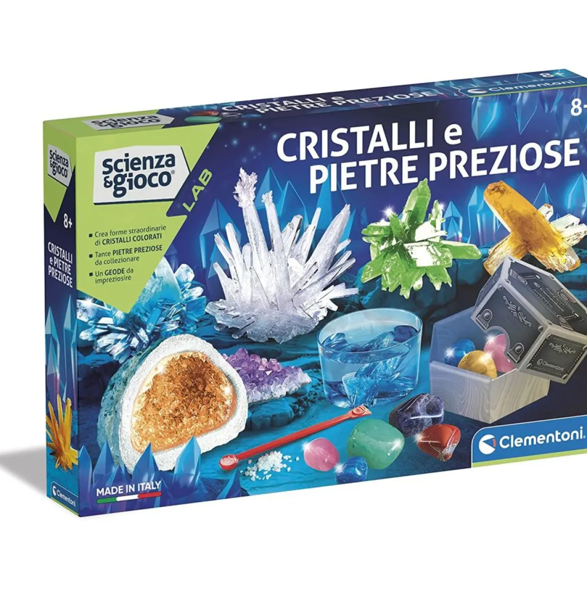 scienza e gioco lab - cristalli giganti e pietre preziose
