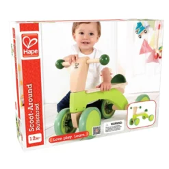 scooter in legno 4 ruote