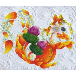 scotch squirrel - diamond dotz intermediate dd9.034 52x42cm