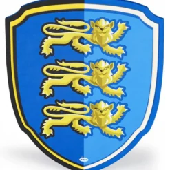 scudo cavaliere leone
