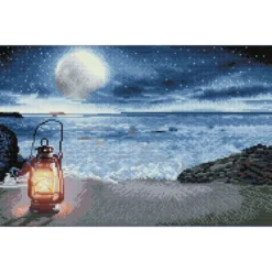 seaside vigil - diamond dotz squares dq10.007 52x33cm