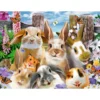 selfie di coniglietti - puzzle 100 pezzi xxl