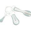 set accessori per l'igiene del bambino - verde - termometro da bagno + tagliaunghie + spazzola e pettine 2in1