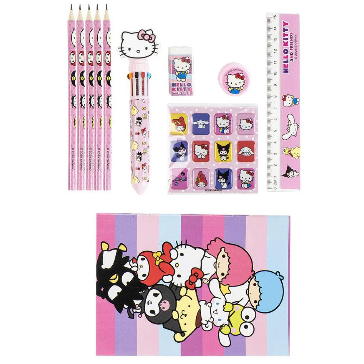 set di cancelleria scolastica eva - hello kitty