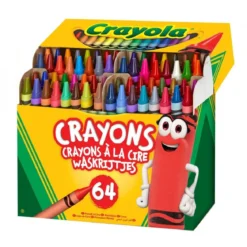 set 64 pastelli a cera