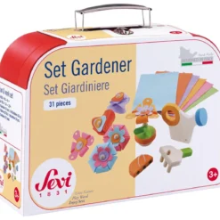 set piccolo giardiniere in legno