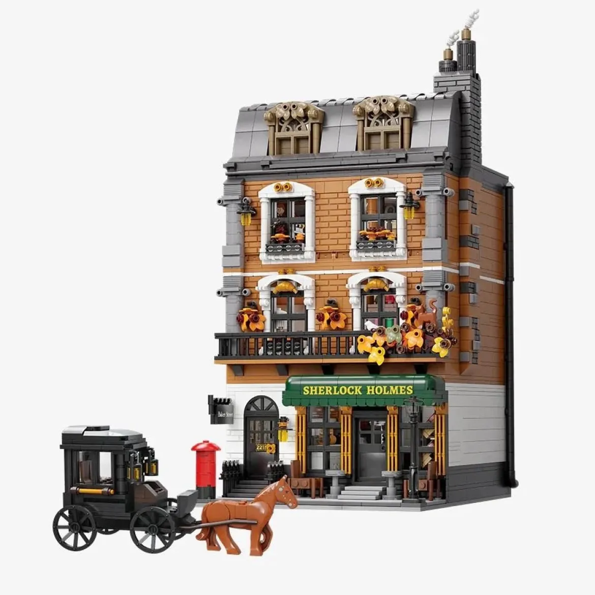 sherlock holmes - baker street 221b appartamento