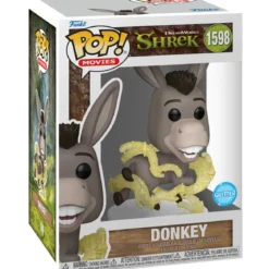 shrek 30th anniversary - donkey 9cm - funko pop 1598