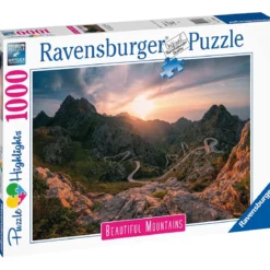 sierra de tramuntana - puzzle 1000 pezzi