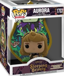 sleeping beauty - aurora (glass) 9cm - funko pop! 1703