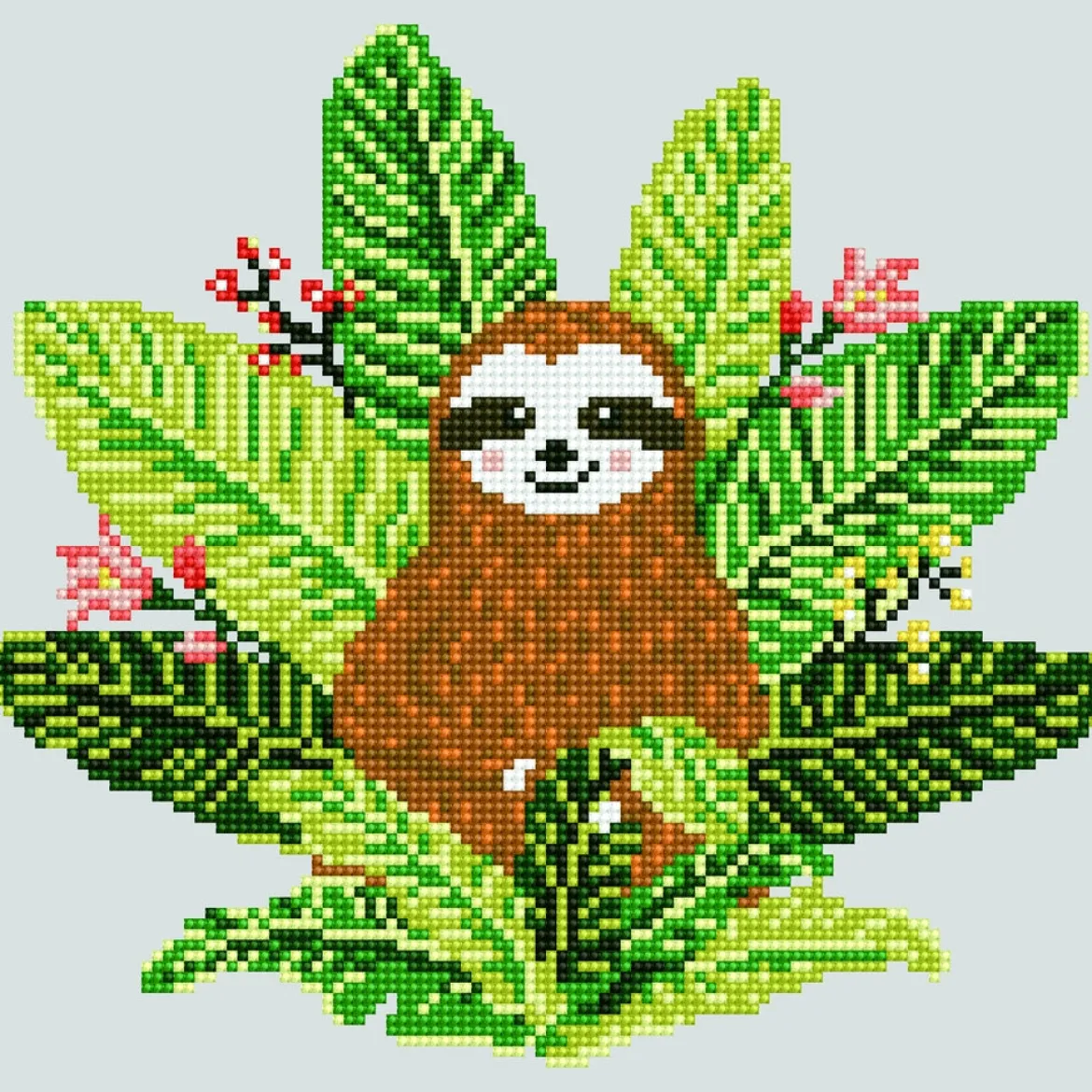 sloth - diamond dotz intermediate 51151 30,48x30,48cm