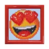 smitten with frame red - diamond dotz beginner dd1.006f 10,2x10,2cm