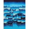 smokeymountain cats - diamond dotz intermediate dd12.015 47x66cm