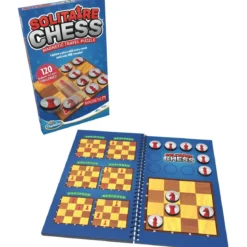 solitaire chess - magnetic travel puzzle