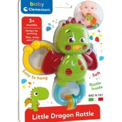 sonaglino little dragon rattle
