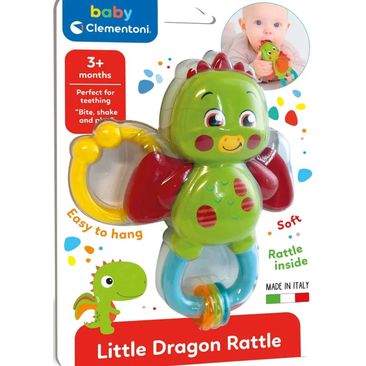 sonaglino little dragon rattle