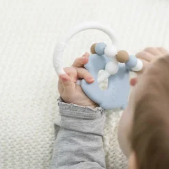 sonaglino orsetto azzurro in silicone
