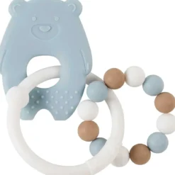 sonaglino orsetto azzurro in silicone