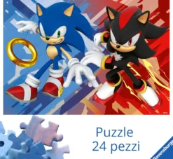 sonic - puzzle 24 pezzi pavimento