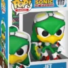 sonic the hedgehog - jet the hawk with board 9cm - funko pop! 1117