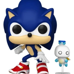 sonic the hedgehog - sonic with hero chao 9cm - funko pop 1036