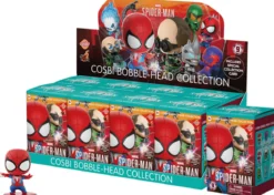spiderman - cosbi blind box - 1 personaggio assortito