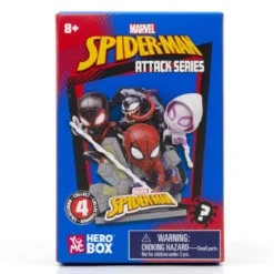 spider-man - hero blind box - attack series - 1 personaggio assortito