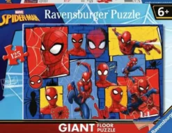 spider-man - puzzle gigante 125 pezzi pavimento