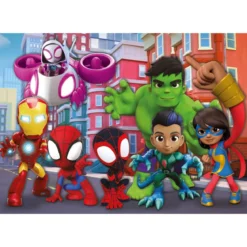 spidey & friends - puzzle 24 pezzi maxi