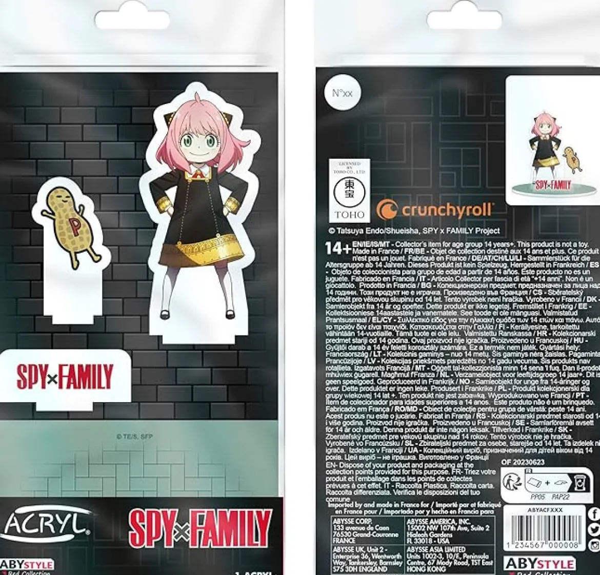 spy x family - figure acryl - anya forger
