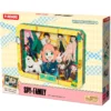 spy x family - quadretto in legno 3d