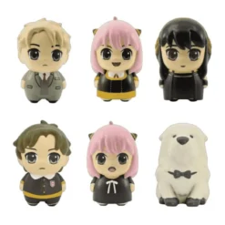 spy x family - squish hero blind bag - 1 personaggio assortito