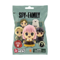 spy x family - squish hero blind bag - 1 personaggio assortito