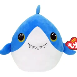 squish-a-boos - finsley - cuscino peluche 22cm
