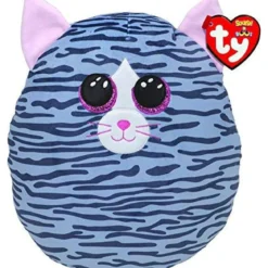 squish-a-boos - kiki - cuscino peluche gattina 33cm