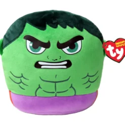 squish-a-boos - marvel hulk - peluche 22cm