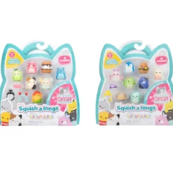 squish a longs - blister pack 8 personaggi e 2 accessori - modello assortito