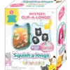 squish a longs - porta-charms con 3 personaggi inclusi - modello assortito